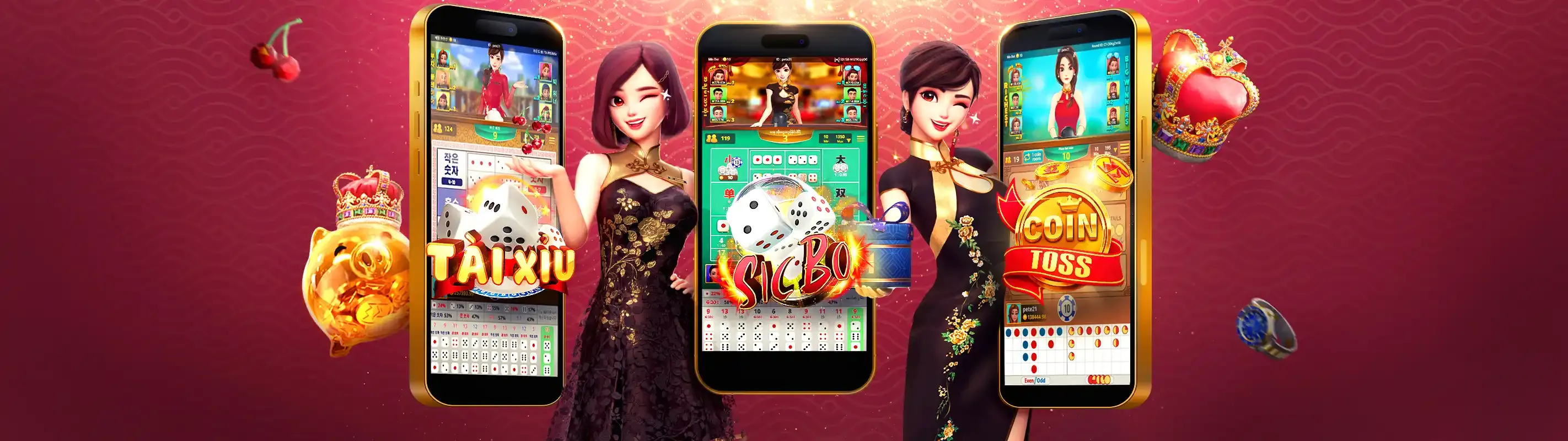 Hình ảnh bàn chơi Baccarat trực tuyến sang trọng tại 33win39