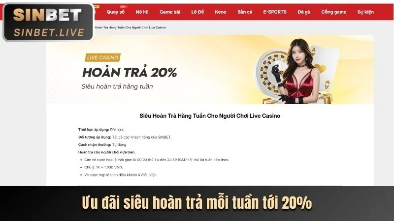 Hoàn trả thể thao 33win39